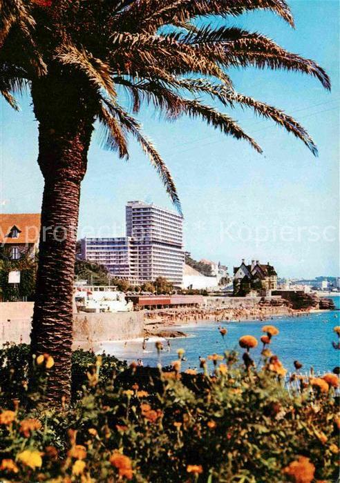 Estoril Hotel Estoril Sol Badestrand Palmen