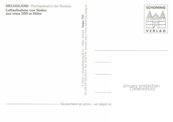 Helgoland Hochseeinsel in der Nordsee Luftaufnahm – Bild 2