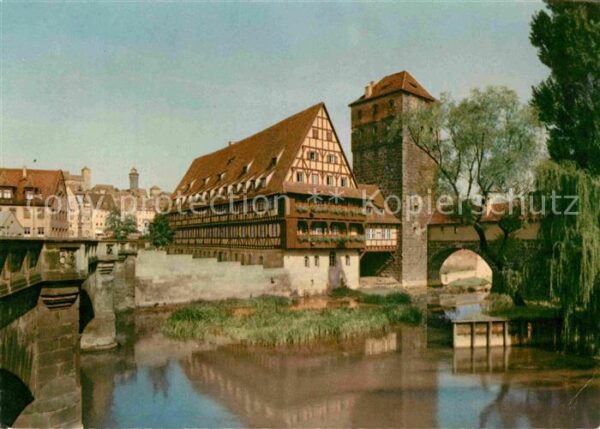 Nuernberg Weinstadel und Henkersteg