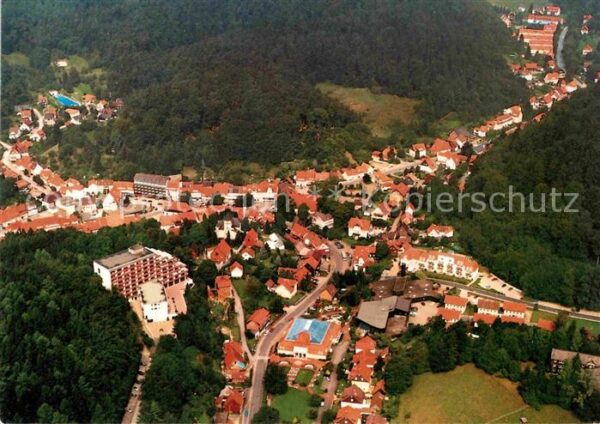 Bad Grund Kurort Fliegeraufnahme