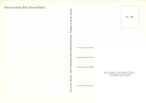 Bad Grund Teilansicht Moorheilbad – Bild 2