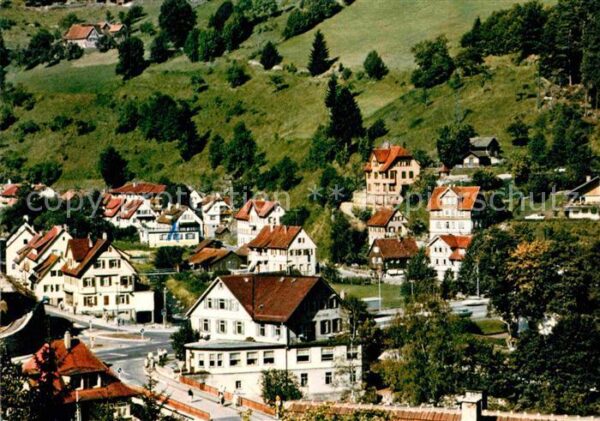 Schoenmuenzach Teilansicht Kneipp Luftkurort im Schwar