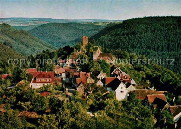 Zavelstein Panorama Kleinste Stadt Württembergs
