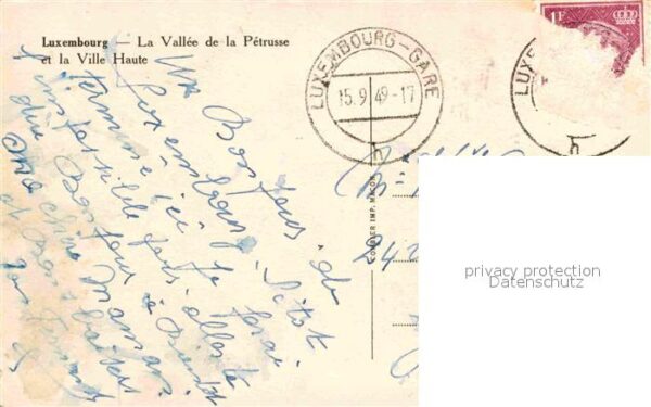 LUXEMBOURG  Luxemburg Vallee Petrusse Ville Haute – Bild 2