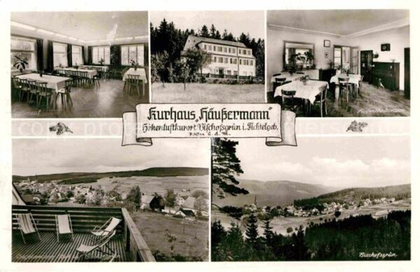 Bischofsgruen Kurhaus Häußermann Panorama