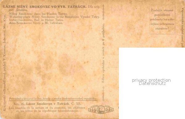 Tatra Vysoke Gebirge Panorama – Bild 2