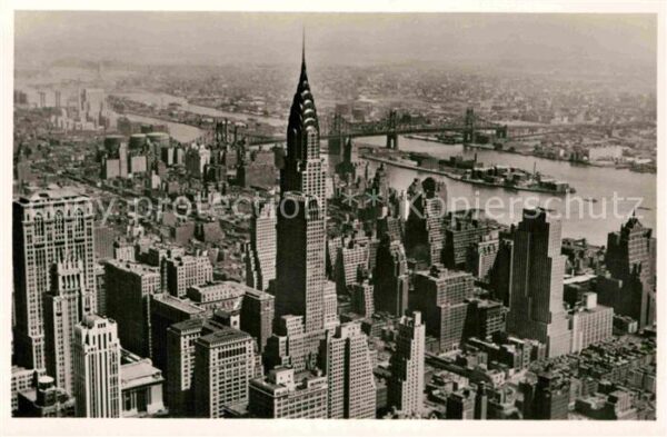 New York City Empire State Building Chrysler Building