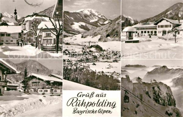 Ruhpolding Panoramen Winterlandschaften