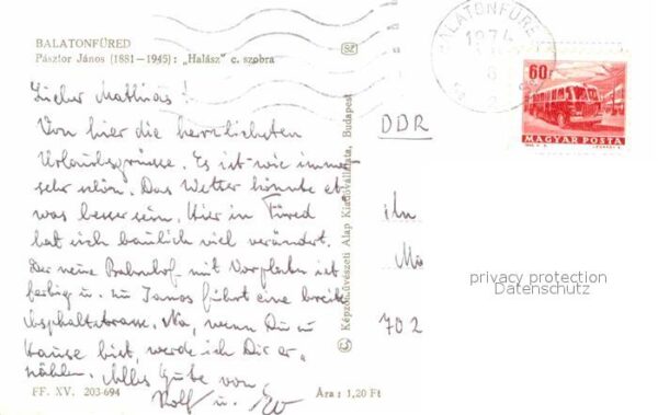 Balatonfuered Pasztor Janos – Bild 2