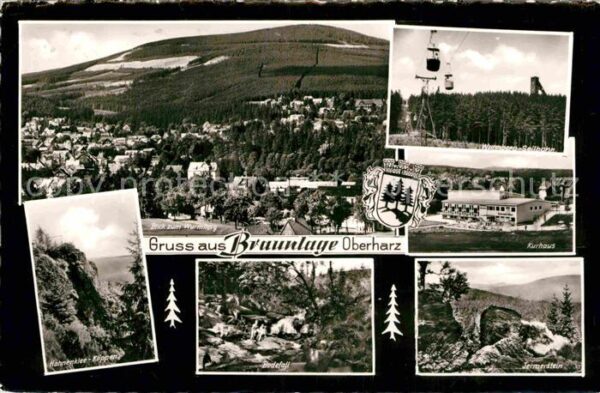 Braunlage Wurmberg Hahnenklee Klippen Seilbahn Ku