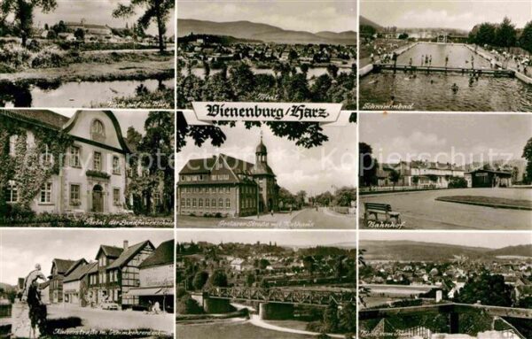 Vienenburg Burg Landfrauenschule Heimkehrerdenkmal