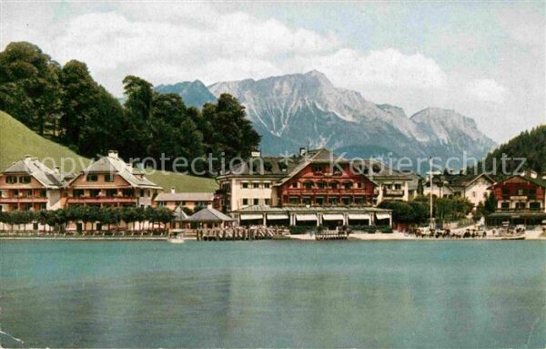 Berchtesgaden Dorf Königssee Hotel Schiffmeister