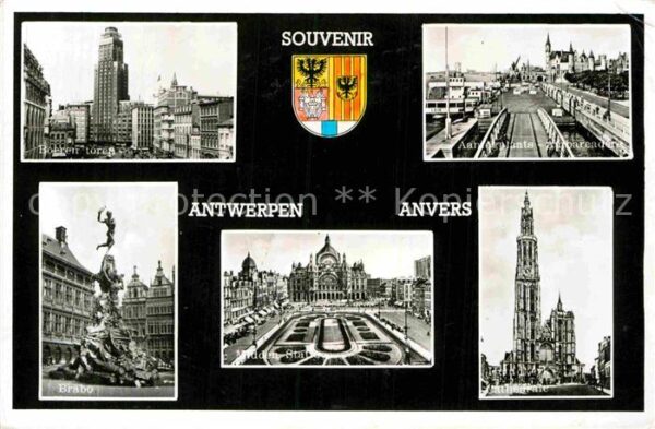 Antwerpen Anvers Brabo Boeren toren