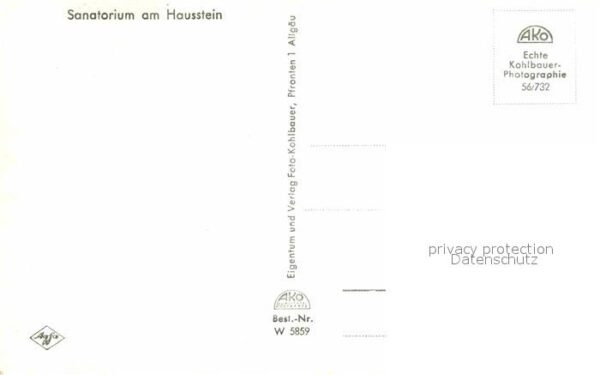 Schaufling Sanatorium am Hausstein – Bild 2