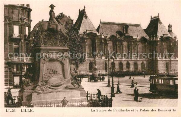 Lille Antwerpen Statue Faidherbe Palais Beaux Arts