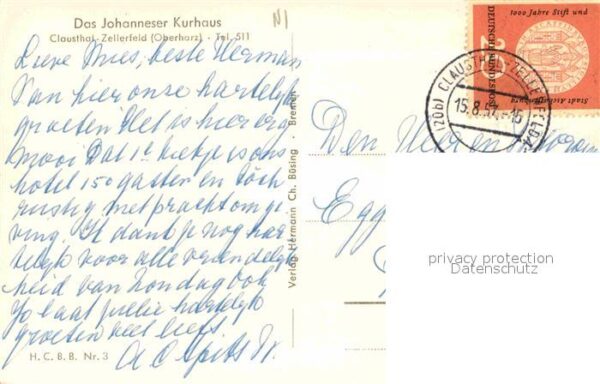Clausthal-Zellerfeld Johanneser Kurhaus – Bild 2