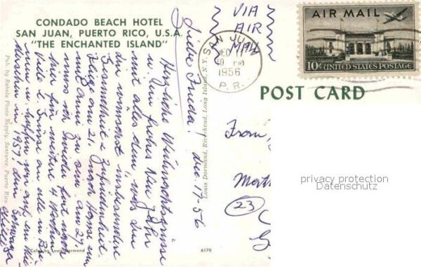 Puerto Rico USA Condado Beach Hotel San Juan – Bild 2