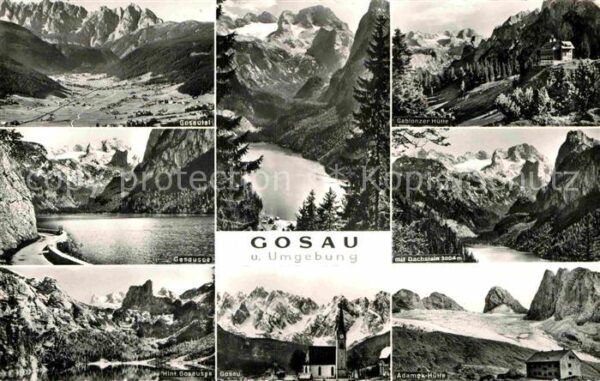 Gosau Oberoesterreich Gosautal Gosausee Dachstein Gablonzer H