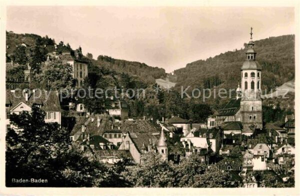 Baden-Baden Kirche Panorama