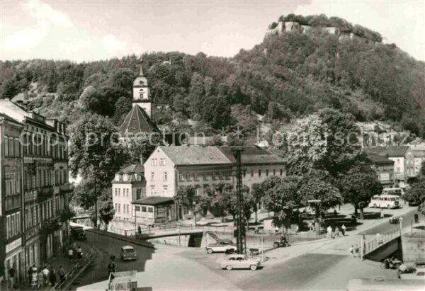 Koenigstein Saechsische Schweiz Festung