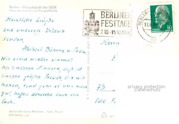 Berlin Haus des Lehrers Kongreßhalle – Bild 2