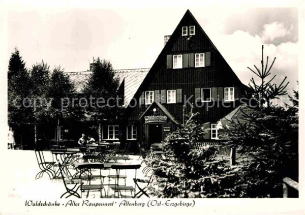 Altenberg Dippoldiswalde Waldschänke Raupennest