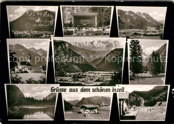 Inzell Kirche Panoramen