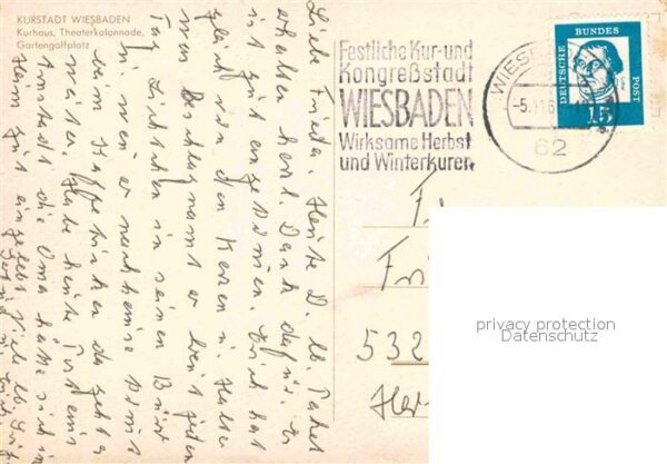 Wiesbaden Kurhaus Theaterkolonnade Gartengolfplat – Bild 2