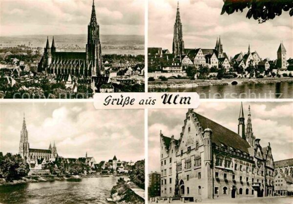 Ulm Donau Münster Rathaus