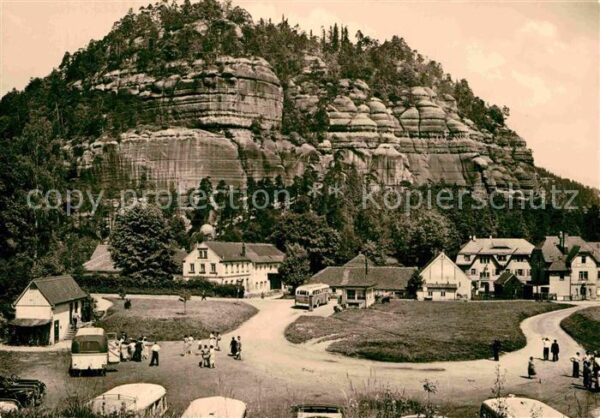 Oybin Zittauer Gebirge Berg Oybin