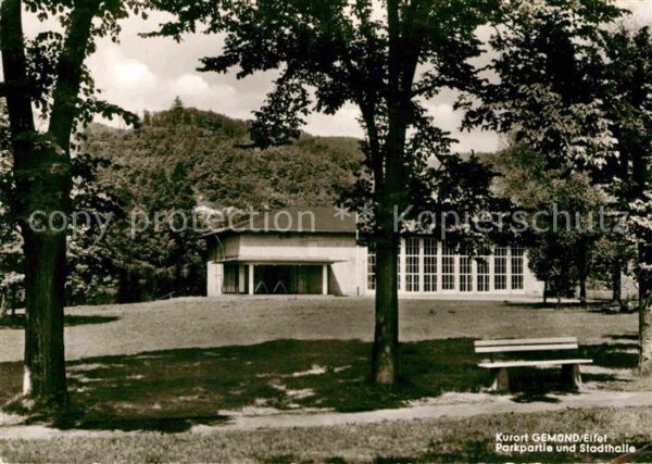 Gemuend Eifel Parkpartie Stadthalle