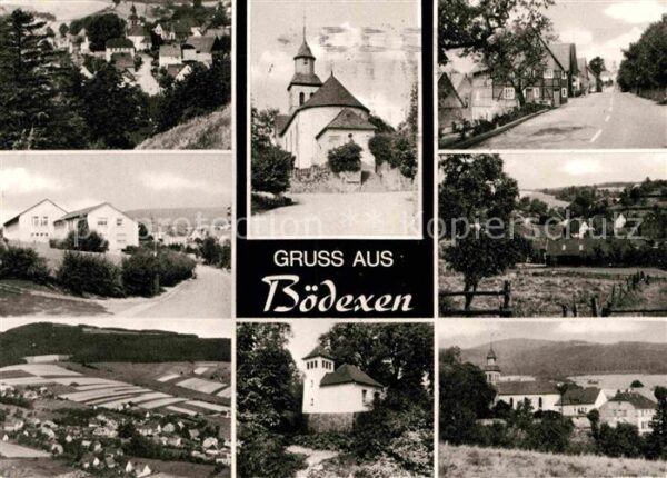 Boedexen Panoramen Kirche