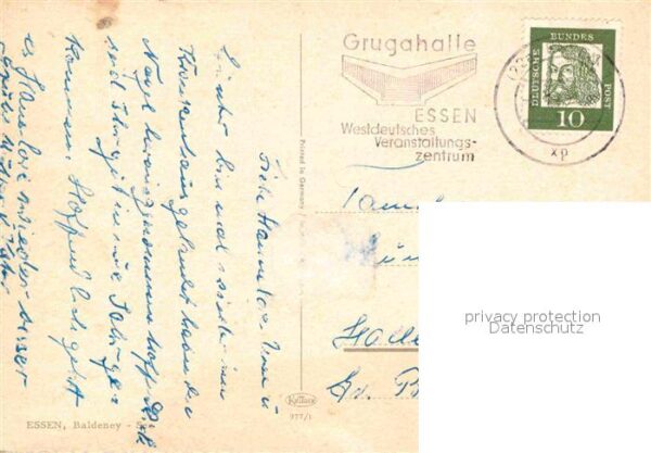 Essen Ruhr Fliegeraufnahme Baldeney-See – Bild 2