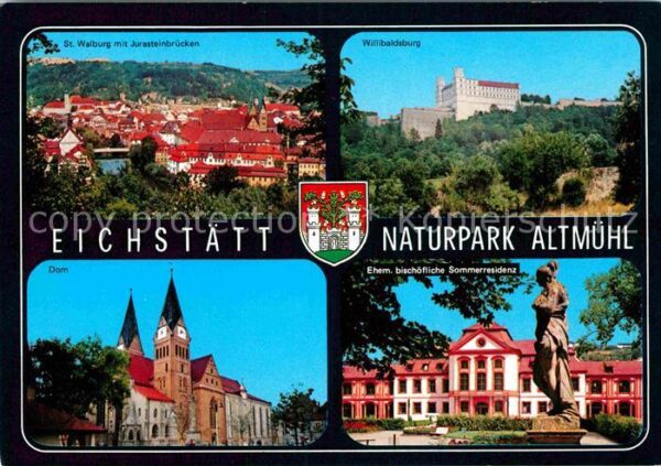 Eichstaett Oberbayern Naturpark Altmühltal St. Walburg Willib