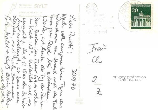 Keitum Sylt Meerwasserschwimmbad – Bild 2