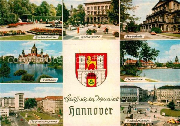 Hannover Georgsplatz Opernhaus Maschsee Regidien