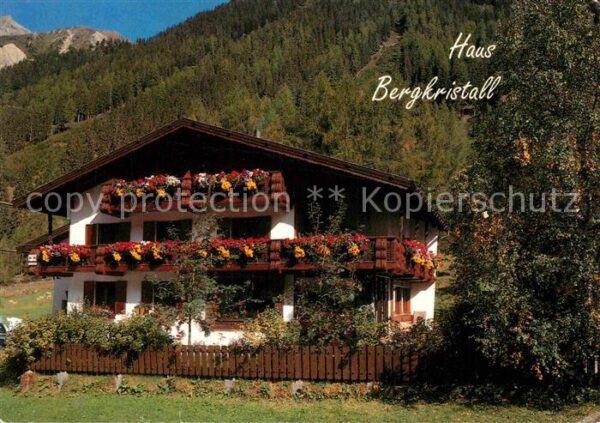 Laengenfeld Oetztal Haus Bergkristall Gästeheim