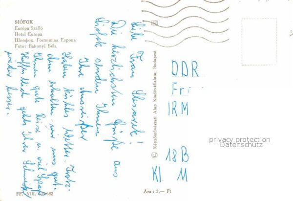 Siofok Europa Szallo – Bild 2