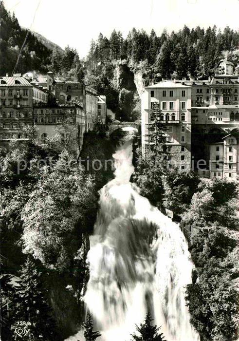 Bad Gastein an der Tauernbahn Wasserfall