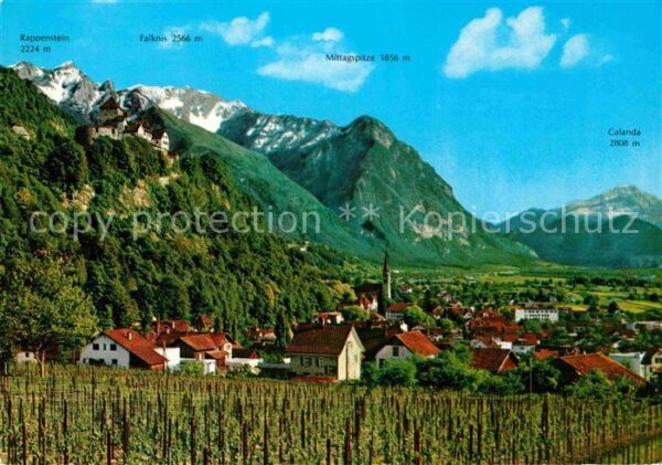 Vaduz Fürstentum Liechtenstein
