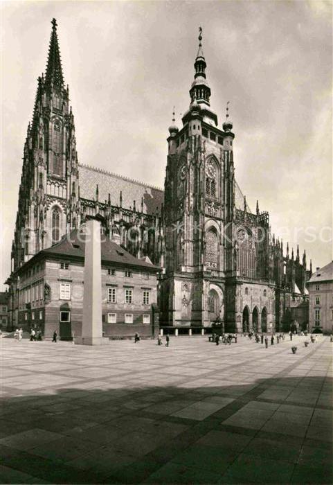 Praha Prahy Prague Svatovitska Katedrala