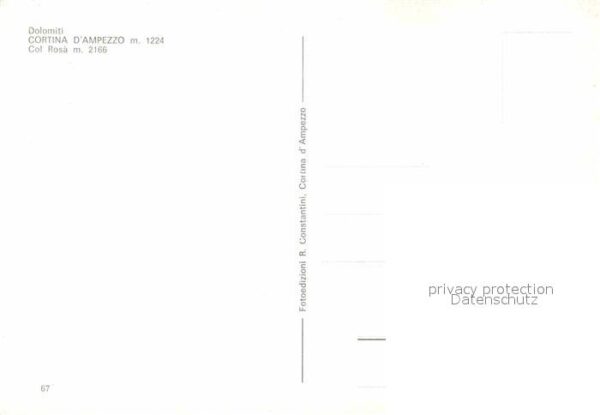 Cortina d Ampezzo Fliegeraufnahme mit Col Rosa – Bild 2
