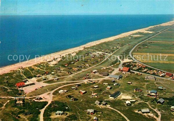 Fjand Fliegeraufnahme mit Strand