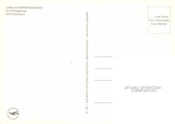 Warmensteinach Fichtelgebirge Freizeithaus – Bild 2