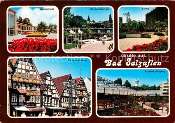 Bad Salzuflen Wandelhalle Kurgastzentrum Salin Kurpar