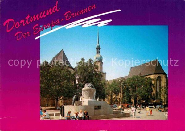 Dortmund Europa Brunnen