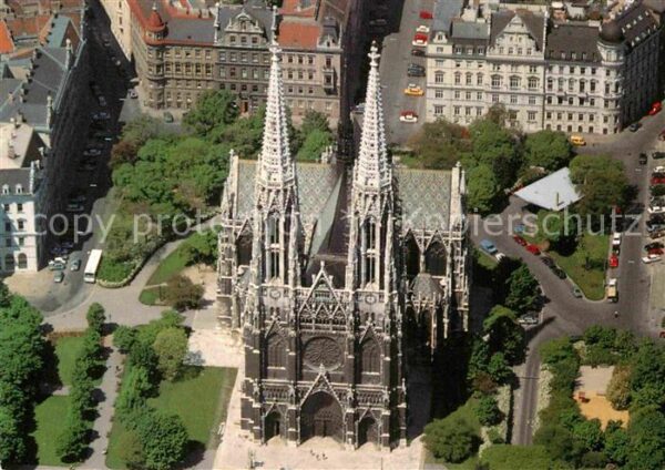 Wien Fliegeraufnahme Votivkirche