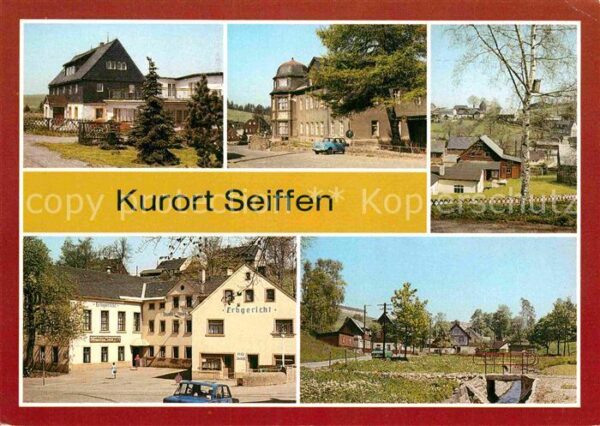 Seiffen Erzgebirge Spielzeugmuseum Ferienheim-Dachsbaude R