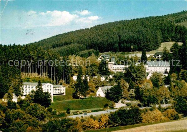 Berleburg Bad Klinik Wittgenstein und Schwesternwohnh