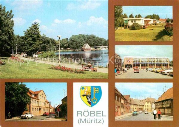 Roebel Mueritz Promenade Erholungsheim Müritzstrasse S